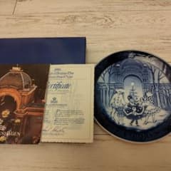 ロイヤルコペンハーゲン クリスマスプレート 1989年 1990年 オリジナル 箱付き Royal Copenhagen 1990年 クリスマスプレート - メルカリ