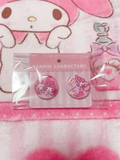 ♥ マイメロディ ♥ 缶バッチミニ 2個 激レア⭐️のサムネイル