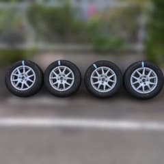 ブリジストン スタッドレスタイヤVRX2 4本セットアルミ付 15インチ 
