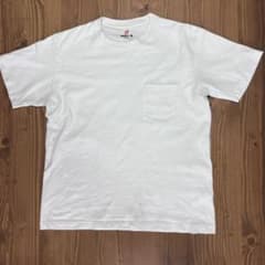 Hanes BEEFY-T ポケットTシャツ ホワイト Mのサムネイル