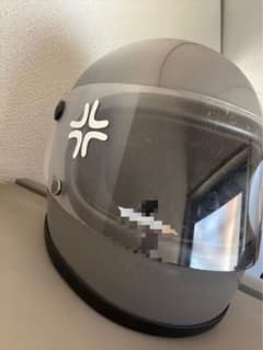 グレーフルフェイスヘルメット シールド付き 57〜60cm バイクヘルメットのサムネイル