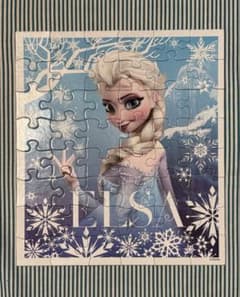 ディズニー アナと雪の女王 エルサ ジグゾーパズル(64ピース)のサムネイル