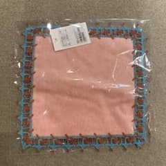 近沢レース　ユナイテッドアローズ　別注 LIBERTY タオルハンカチ　ピンク