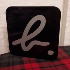 agnes b. レア 両面オブジェ アニエスベーマーク モノトーン白黒 看板