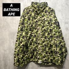 専用出品　APE カモフラージュ ナイロンジャケット　迷彩　エイプ　XL 初期 専用出品 APE カモフラージュ ナイロンジャケット 迷彩 エイプ XL 初期