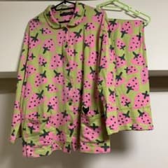 マタノアツコ　新品　パジャマ（L）　綿100％　ワコール　めめちゃんいちご　春秋 マタノアツコ パジャマ（L） 綿100％ ワコール めめちゃんいちご 春秋