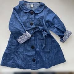 apres les cours 薄手デニムワンピース 90のサムネイル