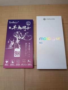 新品未開封 moto g66j 5G ブラックオイスター おまけ保護フィルム付