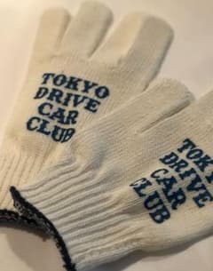 希少新品☆TOKYO DRIVE CAR CLUB☆Big Logo Glove - メルカリ