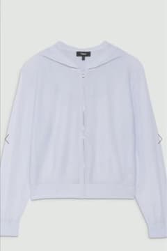 値札有】Theory 透け感カーディガン【元値】¥37,400 - メルカリ