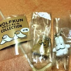 WOLFKUN マスコット　めじるし　KUMA CHAN、USSA2点セットのサムネイル