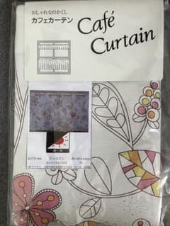 カフェカーテン  花柄のサムネイル