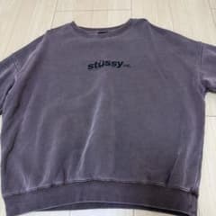 Stüssy スウェット クルーネック パープルのサムネイル