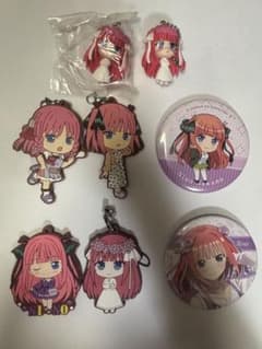 五等分の花嫁 中野二乃 グッズ 7点セットのサムネイル