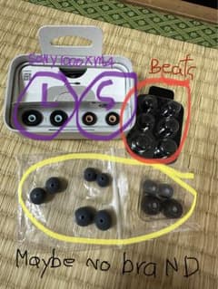 イヤーピース　盛り合わせ WF-1000XM4 Beats セットのサムネイル