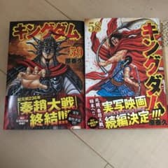 キングダム 58.59 本屋で買い、一回しか読んでないです！のサムネイル