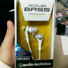 オーディオテクニカ イヤホン 新品未使用品のサムネイル