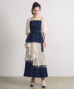 【ココアミント様専用】la belle Etude デニムドッキングセットアップのサムネイル