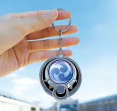【日本未発売】原神 神の目 雷元素 キーホルダー ナドクライのサムネイル