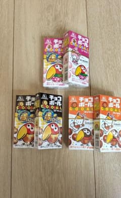 チョコボールお菓子 6個セット(ピーナッツ、いちご、キャラメル