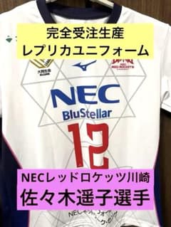 NECレッドロケッツ 佐々木遥子選手 ユニフォーム 2XLサイズ NECレッドロケッツ 佐々木遥子選手 ユニフォーム 2XLサイズ - メルカリ
