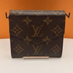 【鑑定済み】ルイヴィトン✨モノグラム✨ポルト ビエ カルトクレディ モネ 鑑定済み】ルイヴィトン✨モノグラム✨三つ折り財布✨ポルトモネビエ