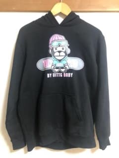 UITTG BABY ウィッグベビー LLサイズ黒パーカーのサムネイル