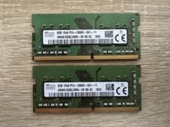 SK hynix ノートPC用メモリ 16GB（8GB×2枚）DDR4-2666 - メルカリ