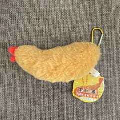 ぷきゅ&ぶるぶる ふわふわ エビフライ キーホルダー ぬいぐるみ