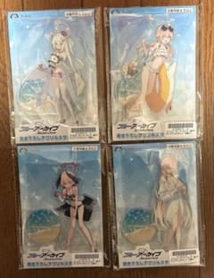 ブルーアーカイブ　描き下ろしアクリルスタンド　水着ver.　全4種 ブルーアーカイブ 描き下ろしアクリルスタンド 水着ver. | オンライン