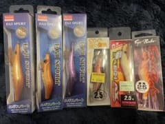 エギ　餌木　未使用品　6点セットのサムネイル
