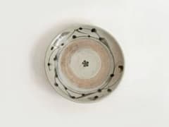 骨董　アンティーク　くらわんか　波佐見　染付　唐草文様　小皿　初期伊万里　民芸 骨董 アンティーク くらわんか 波佐見 染付 唐草文様 小皿 初期伊万里