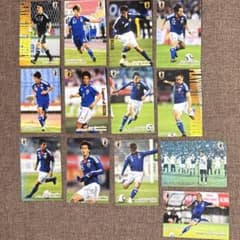 日本代表チップスカード 2010 サムライブルー 13枚セットのサムネイル
