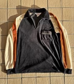 70s Levi's スキッパーシャツ ベロア - メルカリ