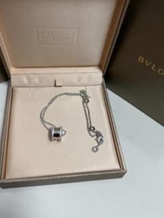 美品 ビーゼロワン ネックレス ホワイトゴールド ペンダント