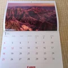 Canon カレンダー 2026 壁掛けカレンダーのサムネイル