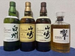 山崎12年・白州NV・山崎NV・響JH ウイスキー 4本セット - メルカリ