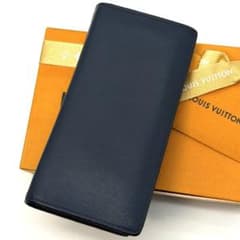 美品 ルイヴィトン タイガ ポルトフォイユ ブラザ ネイビー系 財布 二つ折り 良品 ルイヴィトン タイガ ポルトフォイユ ブラザ 財布 二つ折り