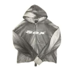 Oops Sex zipup hoodie - メルカリ
