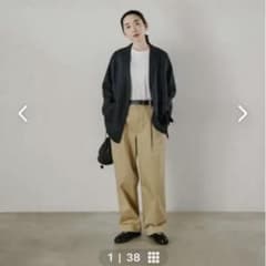 幾つになってもずっと好き 品良く決まるチノパンツ Tサイズ - メルカリ