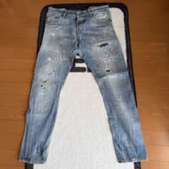 DSQUARED2 PUNK ダメージ加工 デニムパンツ46 - メルカリ