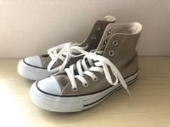 コンバース　ALL STAR ベージュ ハイカット　23cmのサムネイル