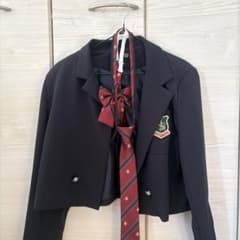 制服 ブレザー ショート丈 ネクタイ リボン jkのサムネイル