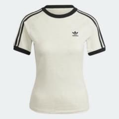 adidas ワッフルスリーストライプススリム半袖Tシャツのサムネイル