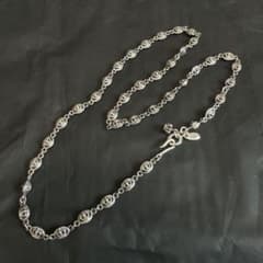 ジャスティンデイビス シルバーチェーン クラウン ネックレス60cm ジャスティンデイビス シルバーチェーン クラウン ネックレス60cm