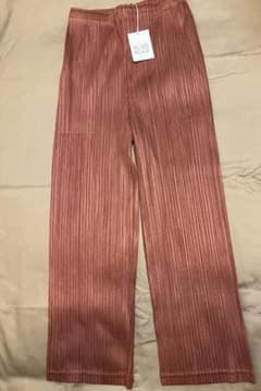 新品未使用 プリーツプリーズ パンツ THICKER BOTTOMS サイズ2のサムネイル