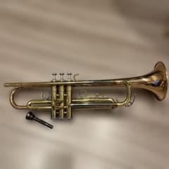 トランペット YAMAHA YTR--3320 YAMAHA トランペット YTR-3320 赤ベル 外観× 演奏ok