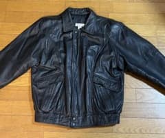 90s A-2 フライトレザージャケット ブラック Mのサムネイル