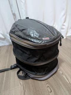 [G様専用] DEGNER シートバッグ 二層構造 黒 防水カバー付のサムネイル