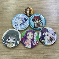 缶バッジ　アニメ　けいおん！　new game ハナヤマタ　アズールレーンのサムネイル